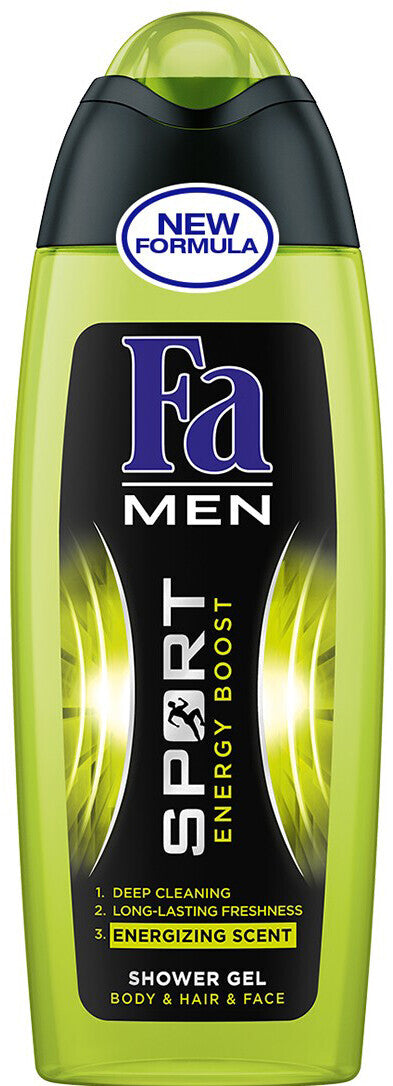 Fa MEN Sport Power Boost Shower Gel, 250 mL