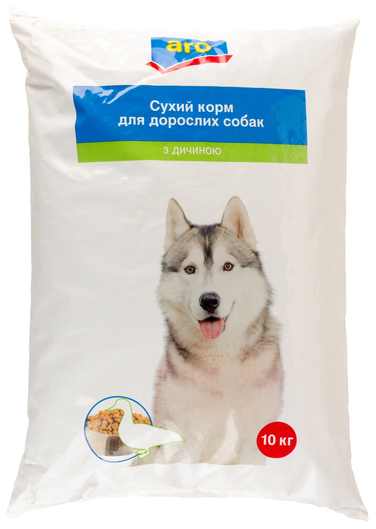 Aro Dry Adult Dog Food with Game Meat, 10 kg