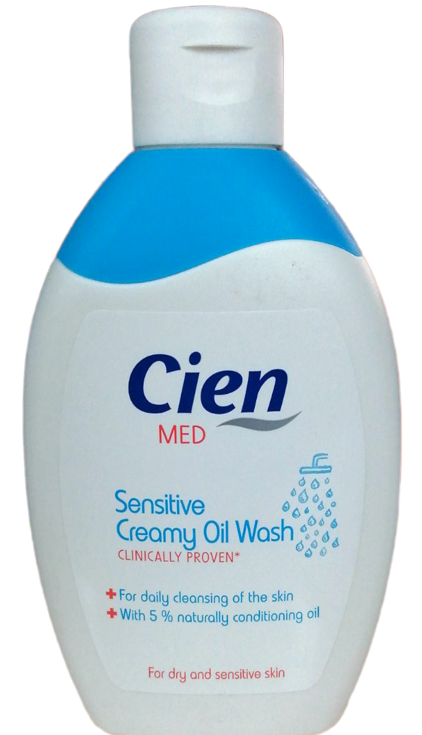 Cien Med Sensitive Shower Cream Gel, 300 mL