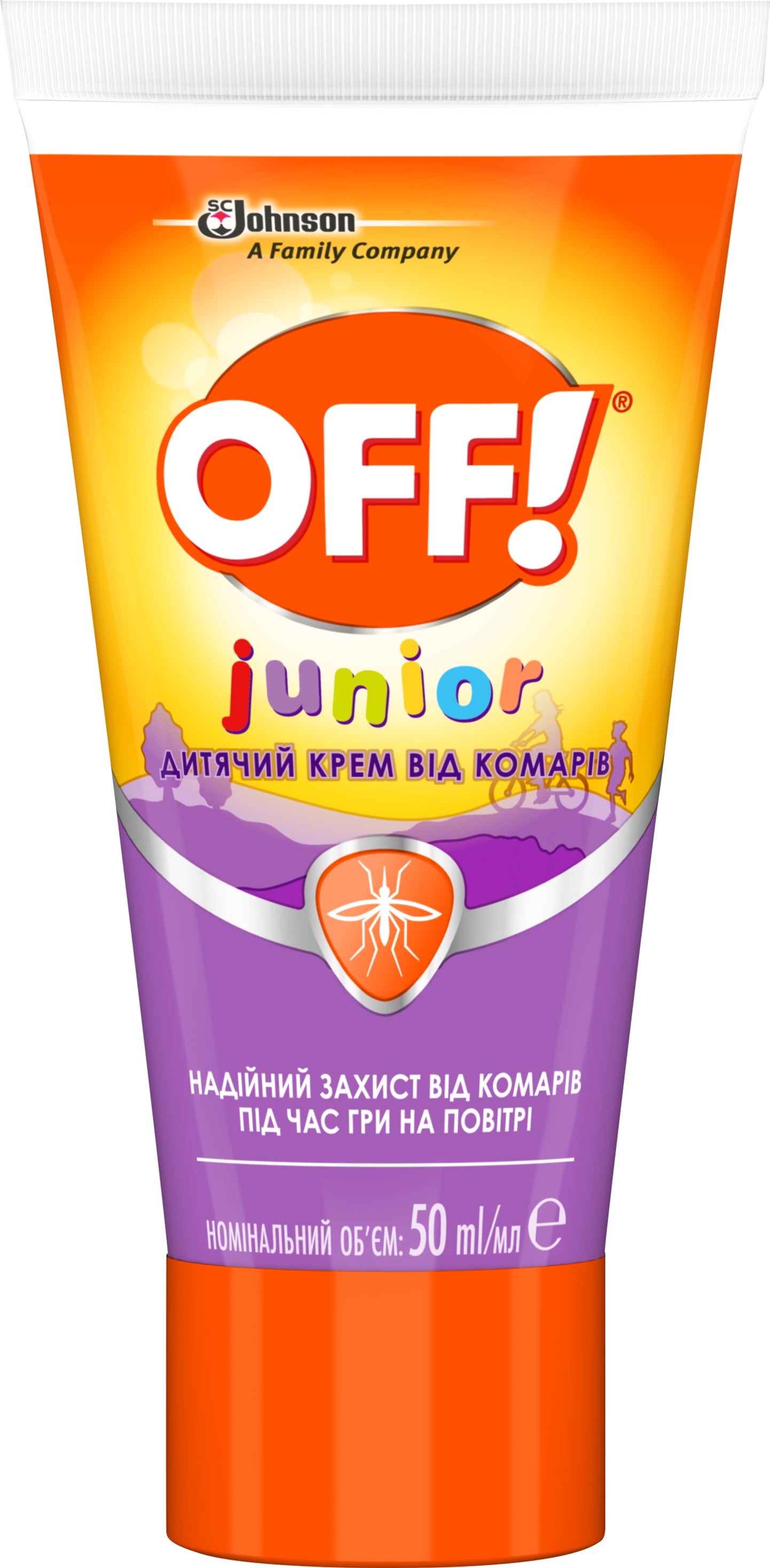 Off Junior Kids Mosquito Repellent Cream, 50