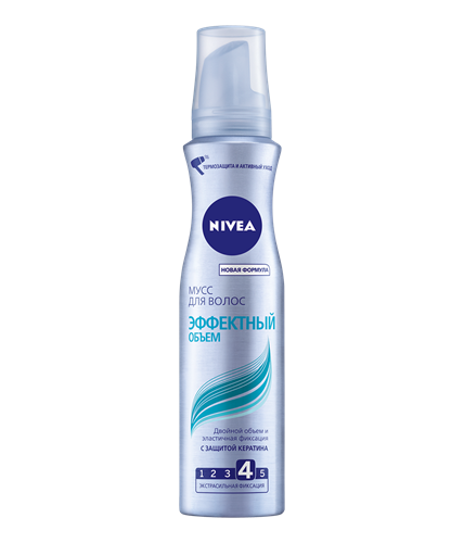 Nivea Impressive Volume Hair Mousse, 150 mL