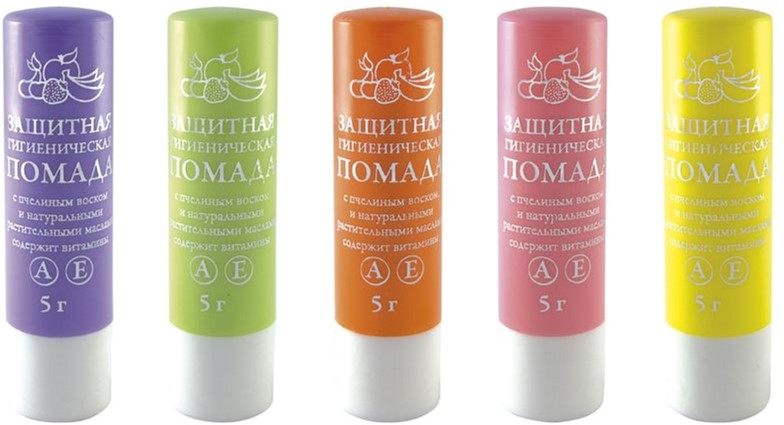 EVA Cosmetics Assorted Vitamin Lip Balm, 5 g