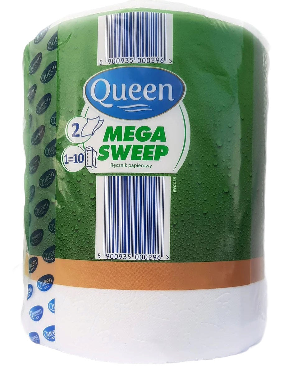 Queen Mega Sweep 2-Ply 100 m Paper Towels - Image 3