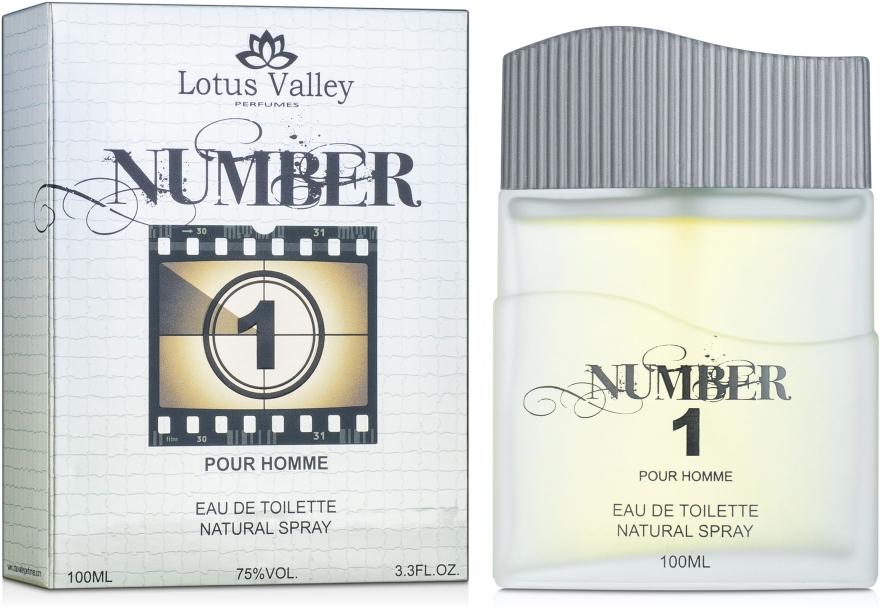 Lotus Valley Number 1 Men's Eau de Toilette, 100 mL