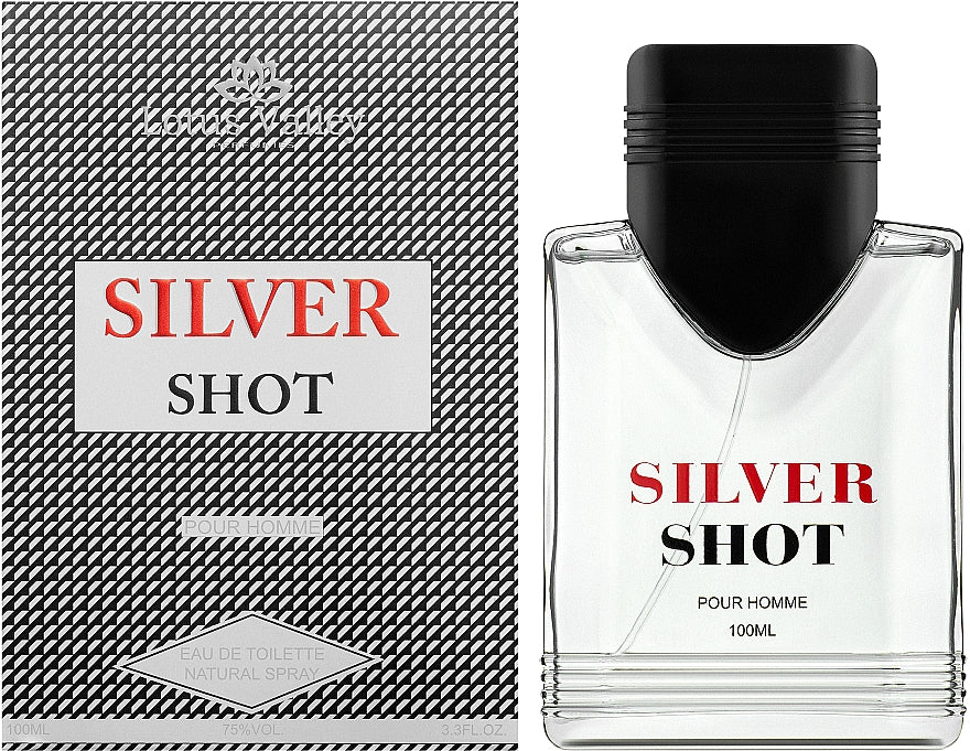 Lotus Valley Silver Shot Men's Eau de Toilette, 100 mL