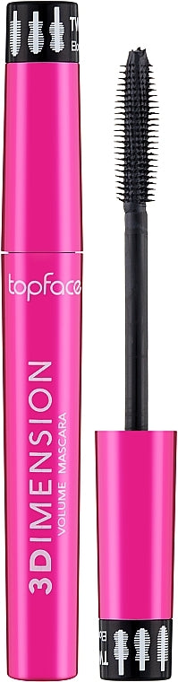 TopFace 3D Dimension Black Volume Mascara, 8 mL