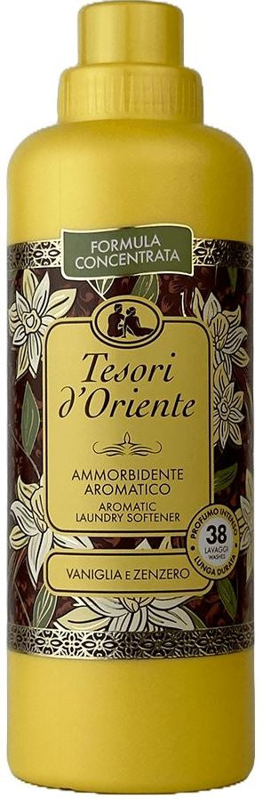 Tesori d'Oriente Vanilla & Ginger Fabric Softener, 760 mL