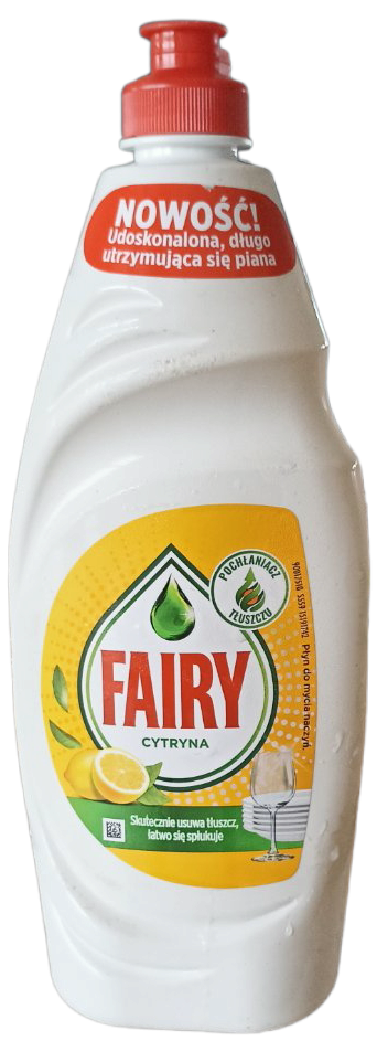 Fairy Lemon Dishwashing Liquid, 750 mL
