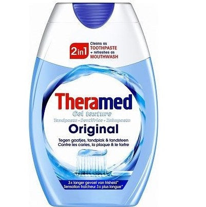 Theramed 2-in-1 Original Toothpaste Gel, 75 mL