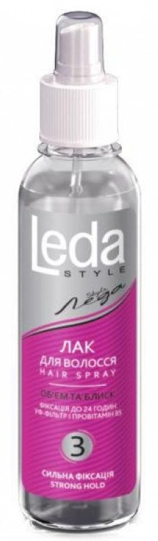 Leda Style Strong Hold 3 Hair Spray, 160 mL