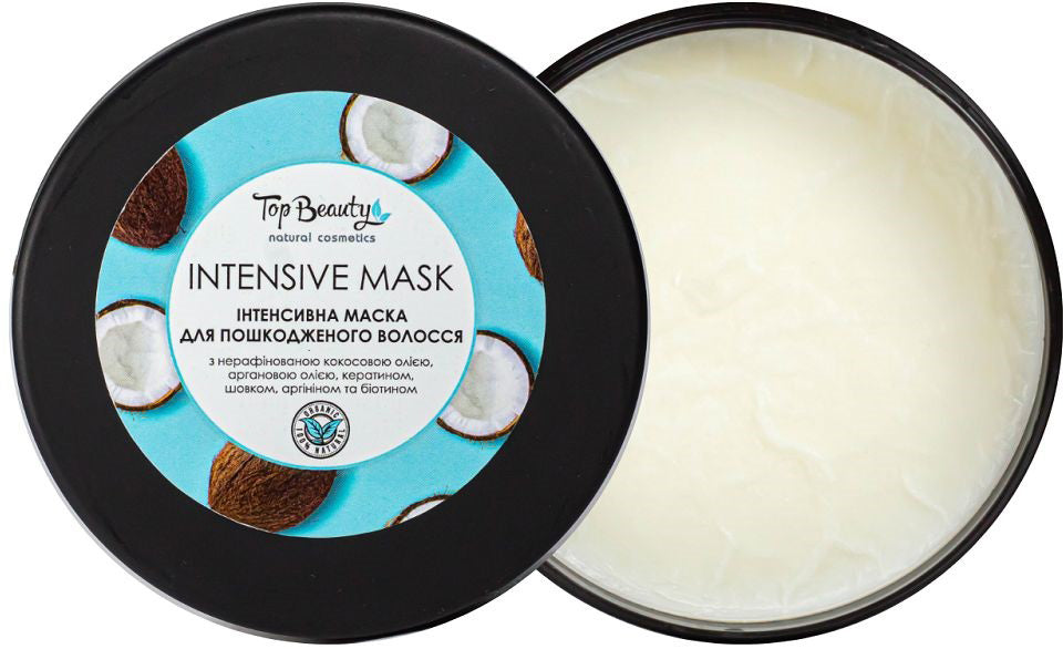 Top Beauty Intensive Hair Mask for Damaged Hair, 250 mL