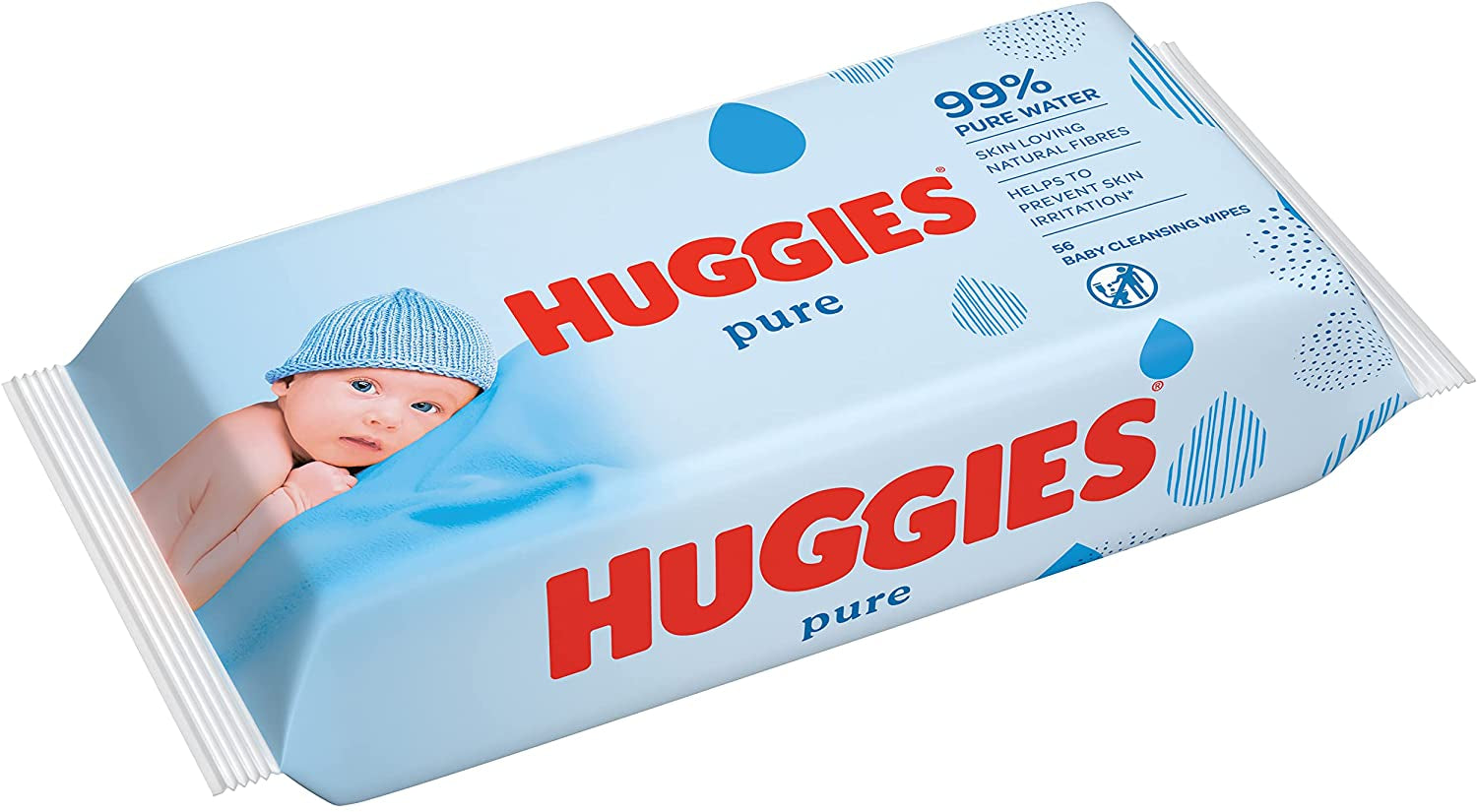 Huggies Pure Kids Wet Wipes, 56 pcs - Image 3
