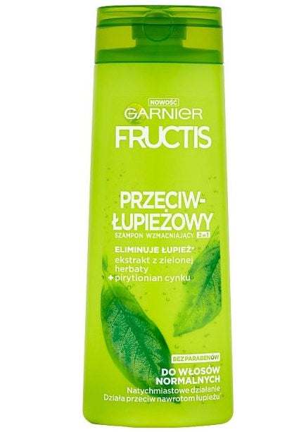 Garnier Fructis Przeciw Lupsezowy 2w1 Shampoo, 400 mL