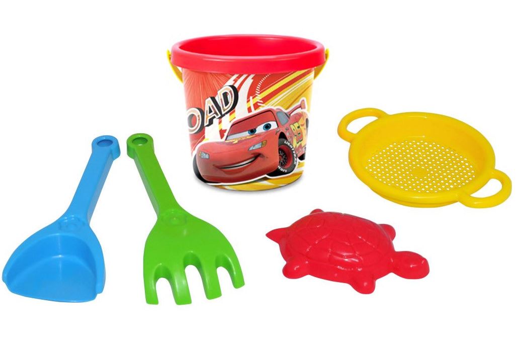 Tigres Disney 77652 Cars Sand Toy Set, 5 pcs
