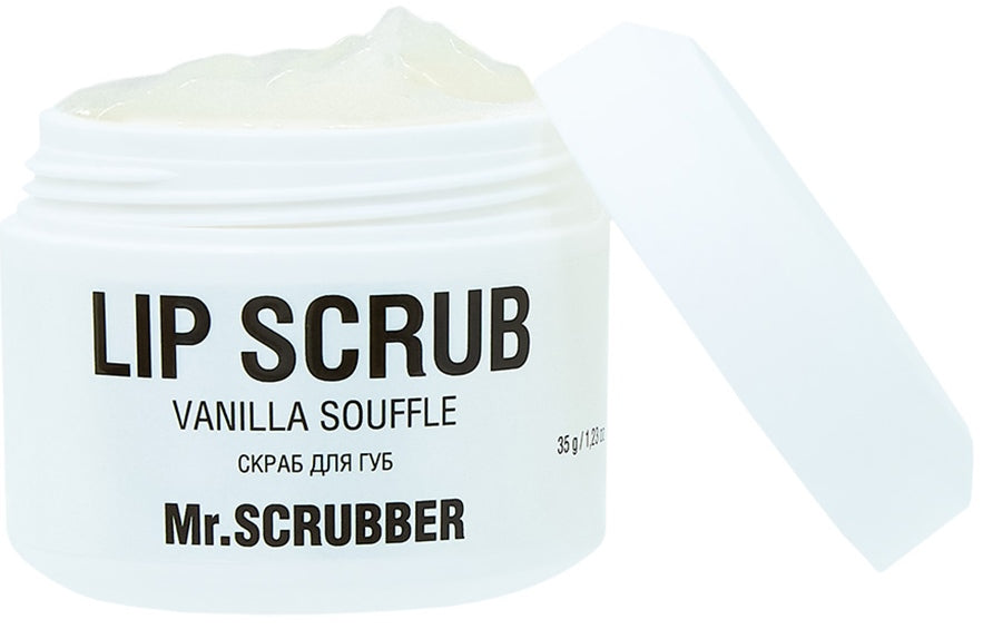 Mr. Scrubber Vanilla Souffle Lip Scrub, 35 g