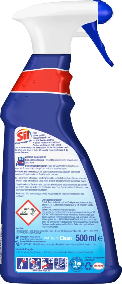 Sil Stain Remover Spray, 500 mL - Image 2