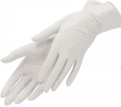 Werk WVG-100L Size L Vinyl Gloves, 100 pcs