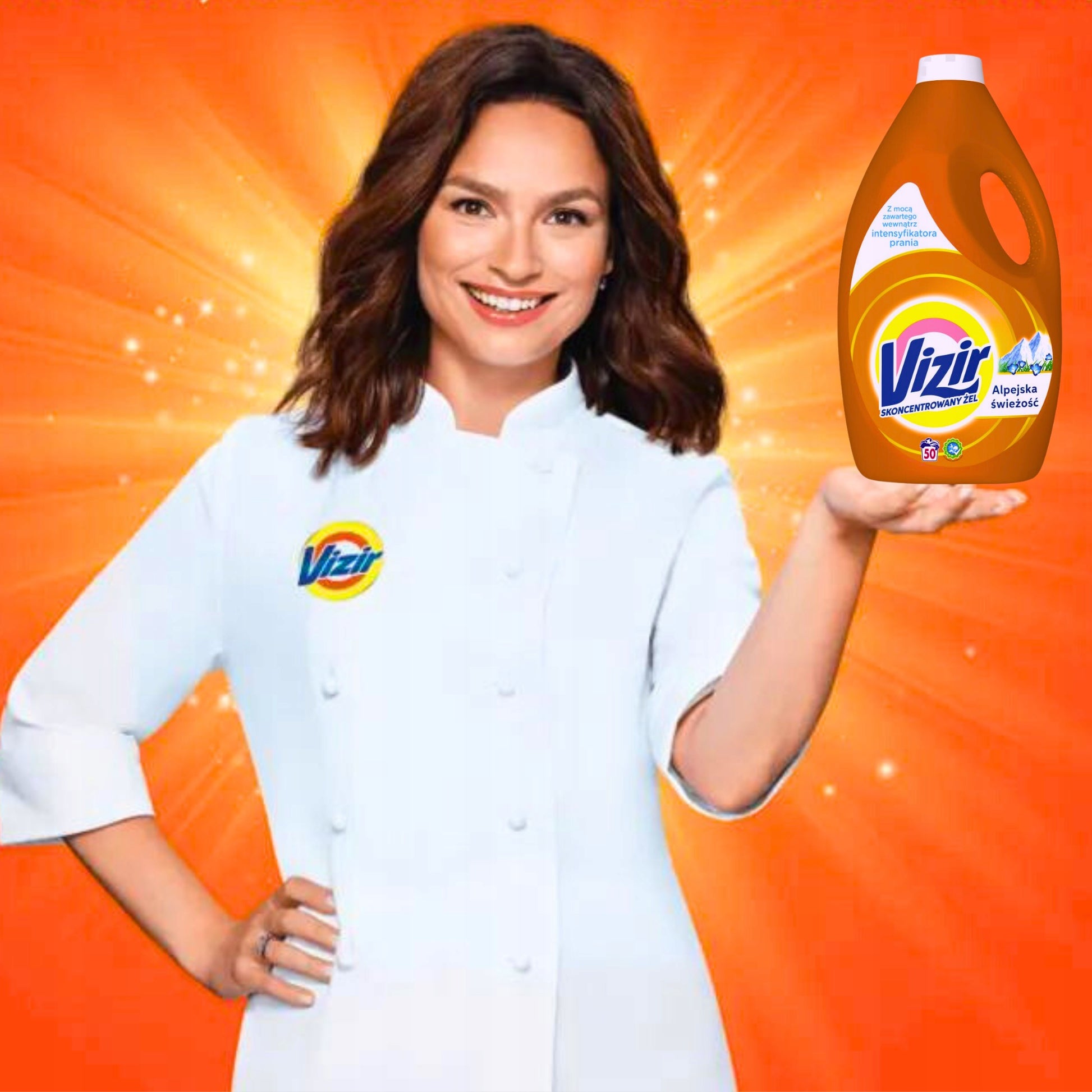 Vizir Alpine Freshness Laundry Detergent Gel, 50 Loads, 2.75 L - Image 3