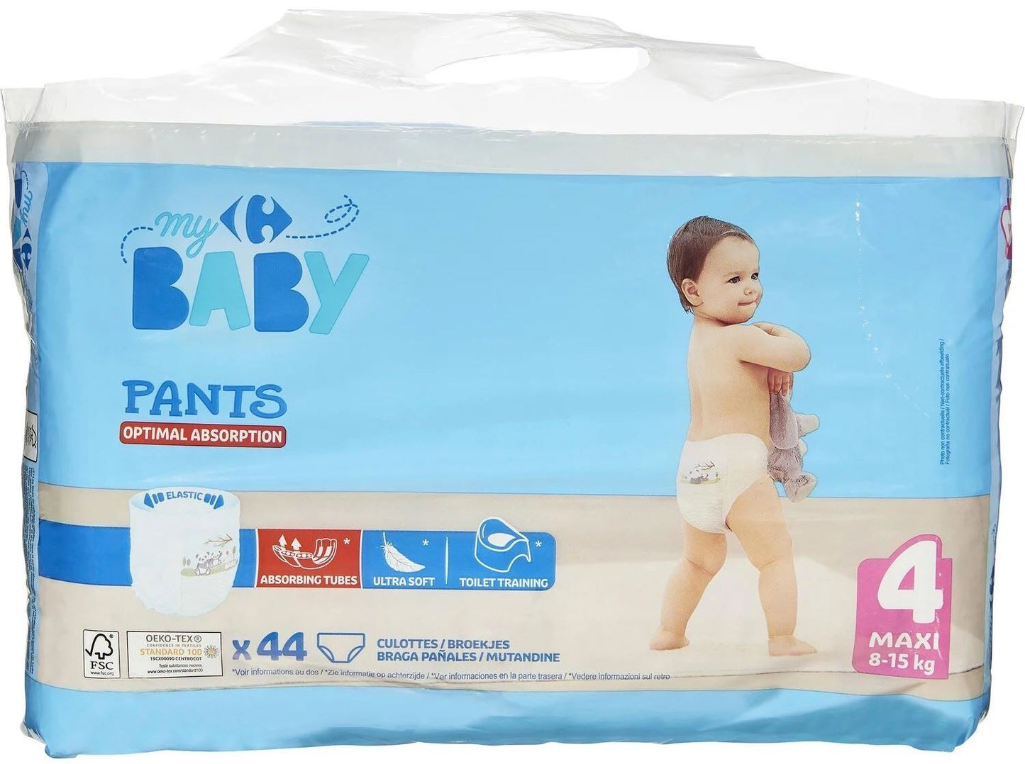 My Baby 4 Pull-Up Diaper Pants, 8-15 kg, 44 pcs