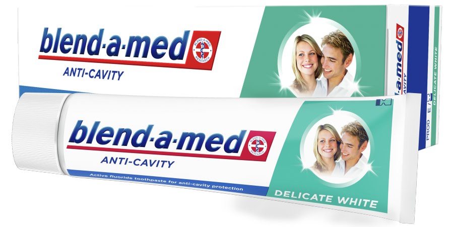 Blend-a-med Anti-Cavity Delicate White Toothpaste, 100 mL