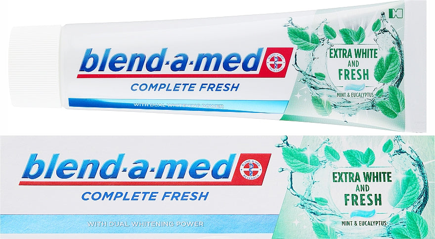 Blend-a-med Complete Fresh Extra White & Fresh Toothpaste, 100 mL