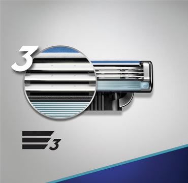 Gillette Mach3 Start Razor with 2 Replacement Cartridges - Image 2