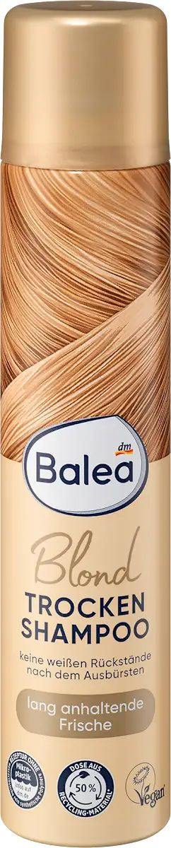 Balea Blond Dry Shampoo for Light Hair, 200 mL