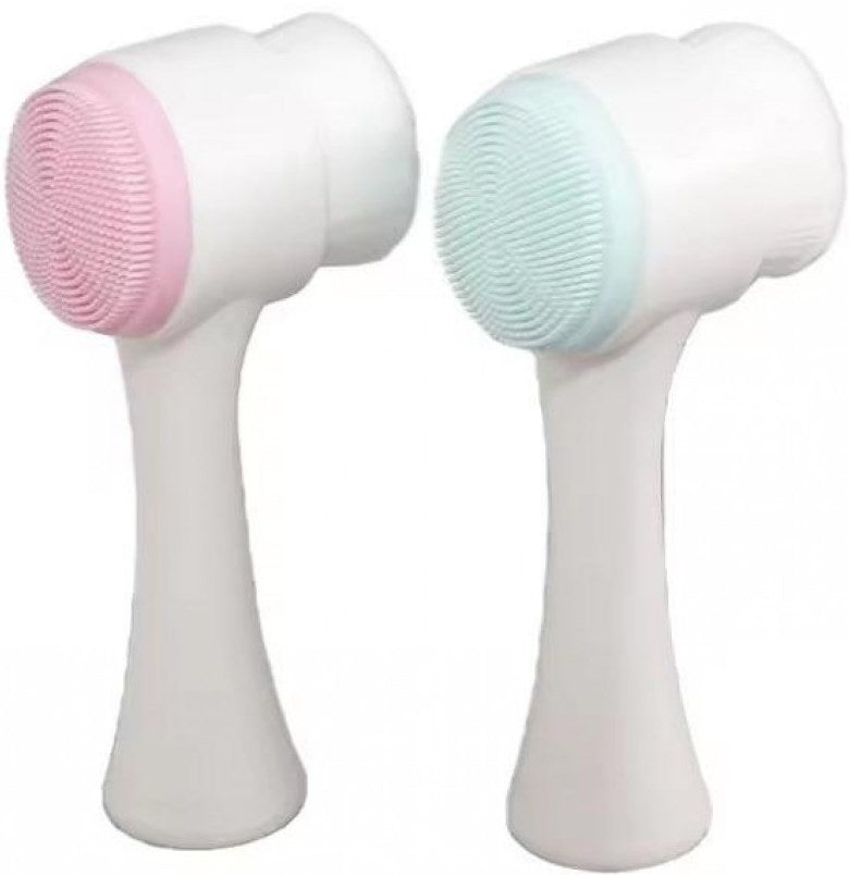 Two-Sided 2-in-1 Facial Cleansing Massage Brush