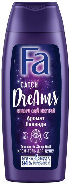 Fa Catch Dreams Lavender Shower Cream Gel, 250 mL