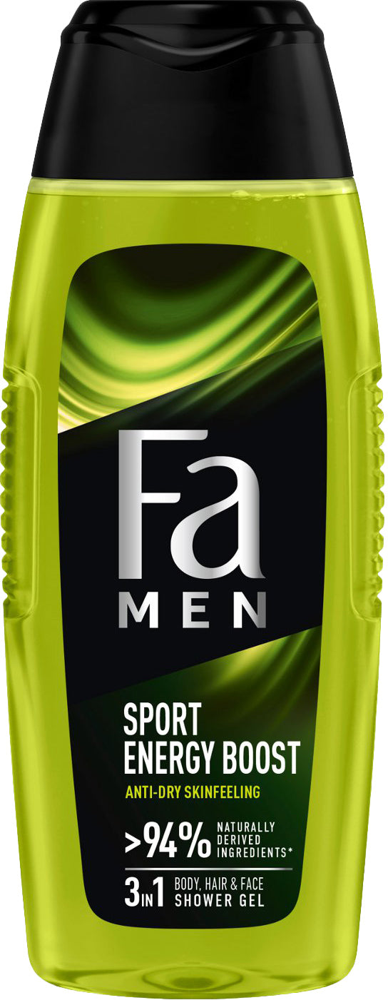 Fa Men Sport Energy Boost 3-in-1 Shower Gel, 400 mL