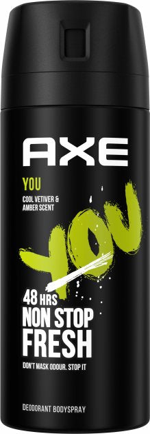 Axe You Men's Deodorant Spray, 150 mL