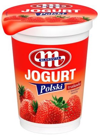 Mlekovita Strawberry Yogurt, 350 g