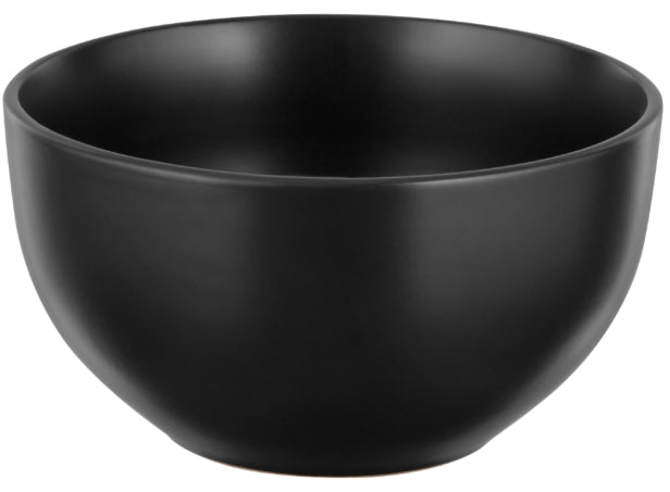 Ardesto Molize AR2914MB Black Ceramic Salad Bowl, 14.5 cm