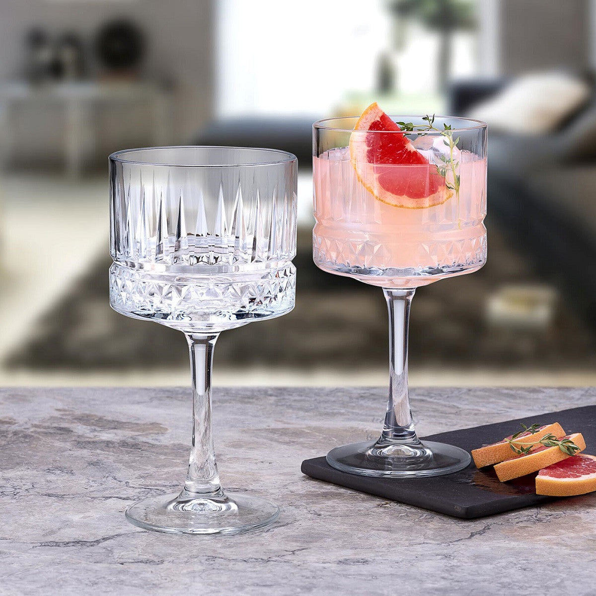 Pasabahce Elysia 440437 Cocktail Glass Set, 4 x 500 mL - Image 3