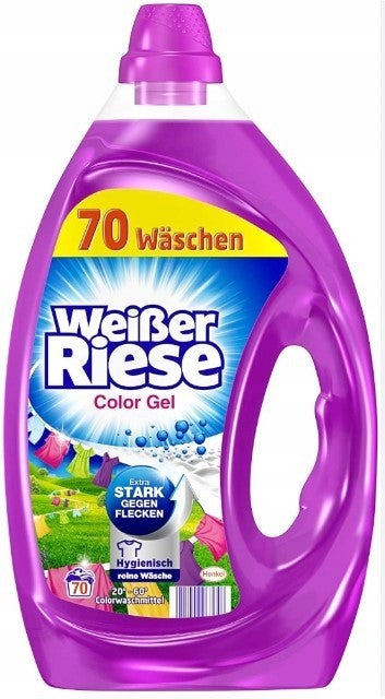 Weiber Riese Color Liquid Laundry Detergent, 70 Loads, 3.5 L