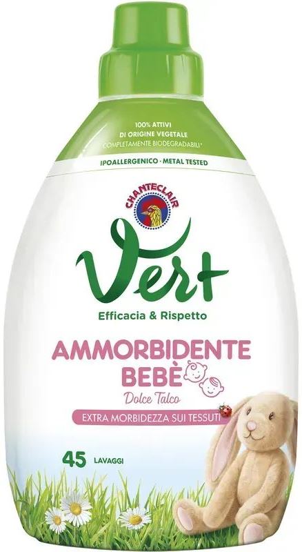 Chante Clair Vert Sweet Talc Baby Fabric Softener, 900 mL