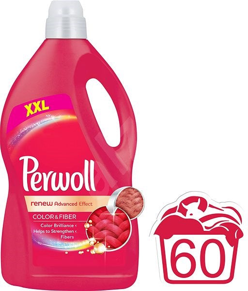 Perwoll Color Liquid Laundry Detergent, 3.6 L