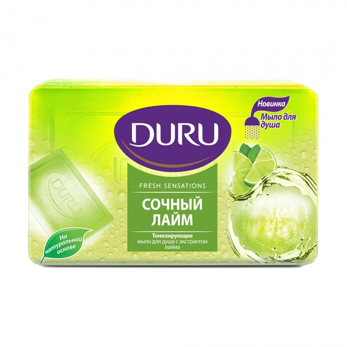Duru Fresh Sensations Lime Bar Soap, 150 g