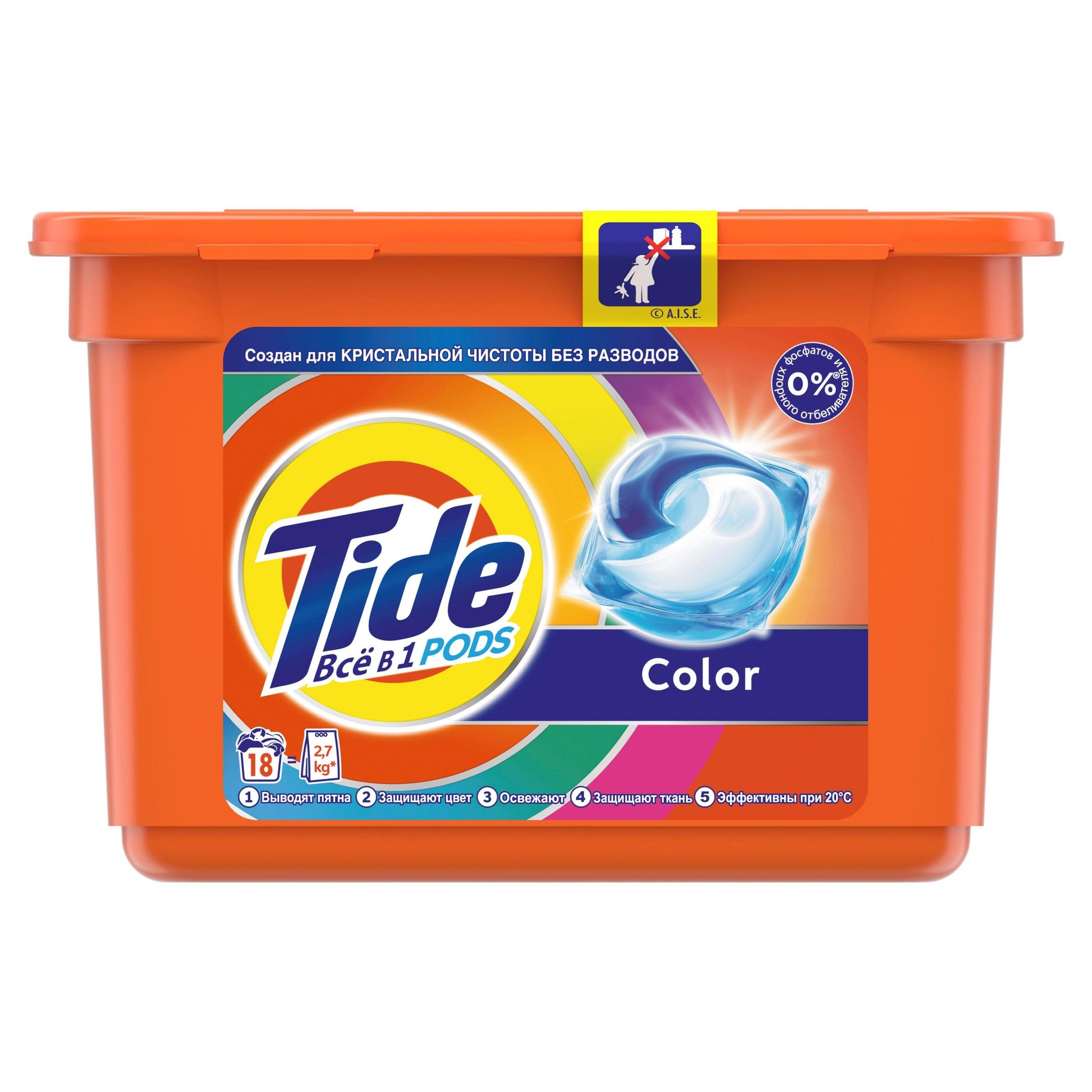 Tide PODS Color Laundry Pods, 18 pcs (Priced per Piece)