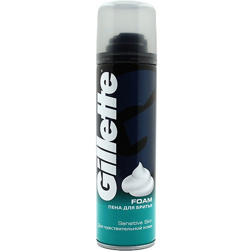 Gillette Sensitive Skin Shaving Foam, 200 mL