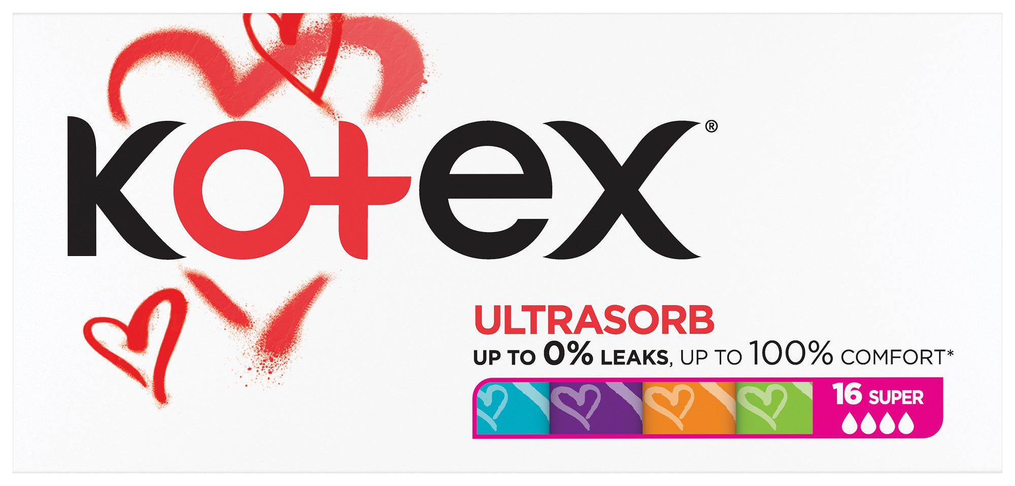 Kotex Super Tampons, 16 pcs