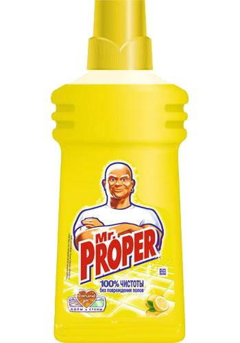 Mr. Proper Lemon Floor & Wall Cleaner, 500 mL