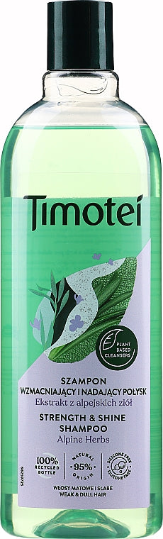 Timotei Fresh Radiance Shampoo, 400 mL