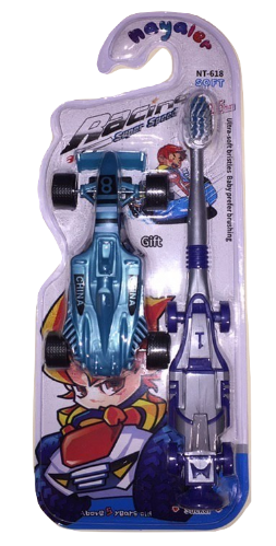 Kids Toothbrush with Toy Car, Model 618