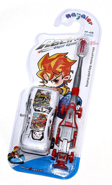 Kids Toothbrush with Toy Car, Model 618 - Image 3