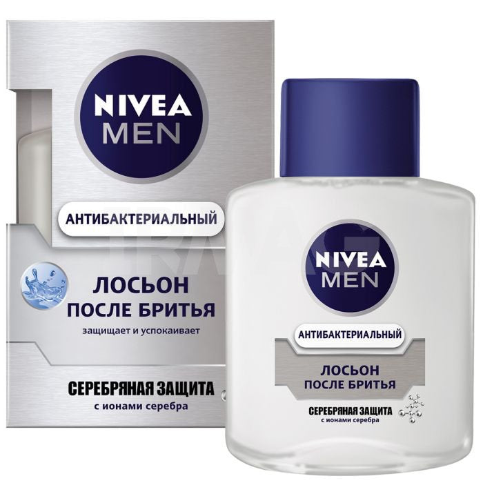 Nivea Silver Protect Aftershave Lotion, 100 mL