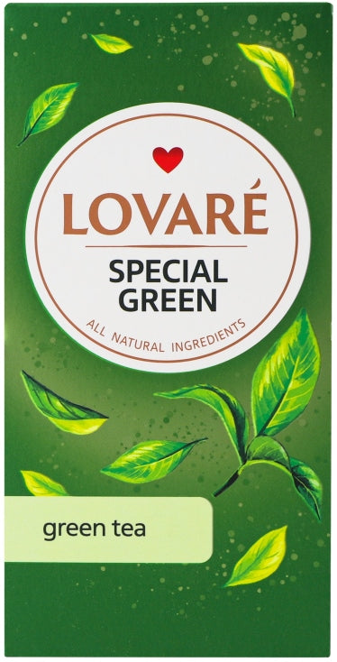 Lovare Special Green Tea, 24 Bags, 36 g