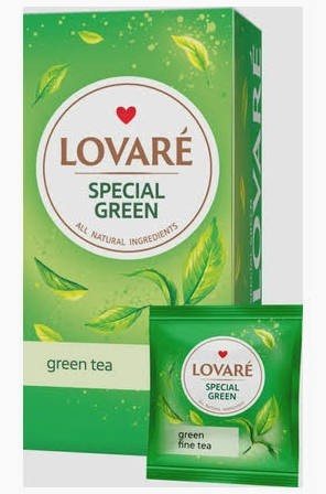 Lovare Special Green Tea, 24 Bags, 36 g - Image 2