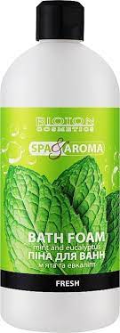 Bioton Cosmetics Spa & Aroma Mint & Eucalyptus Bath Foam, 750 mL