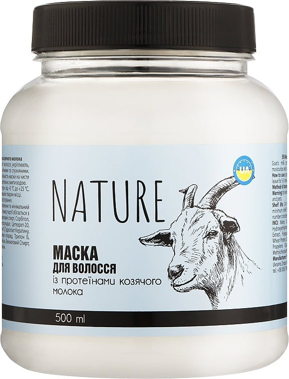 Bioton Nature Goat Milk Protein Hair Mask, 500 mL